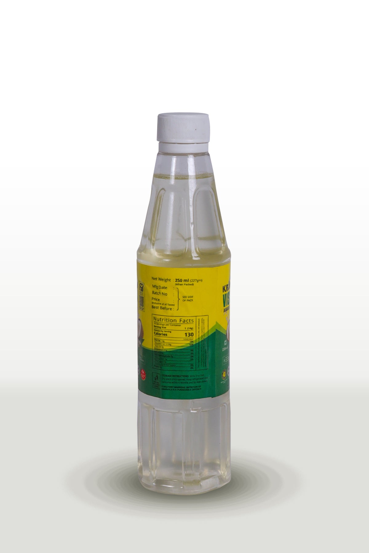 250ML Kedison Viswas Coconut Oil - Virgin, Organic, Chem-Free - Kedisons