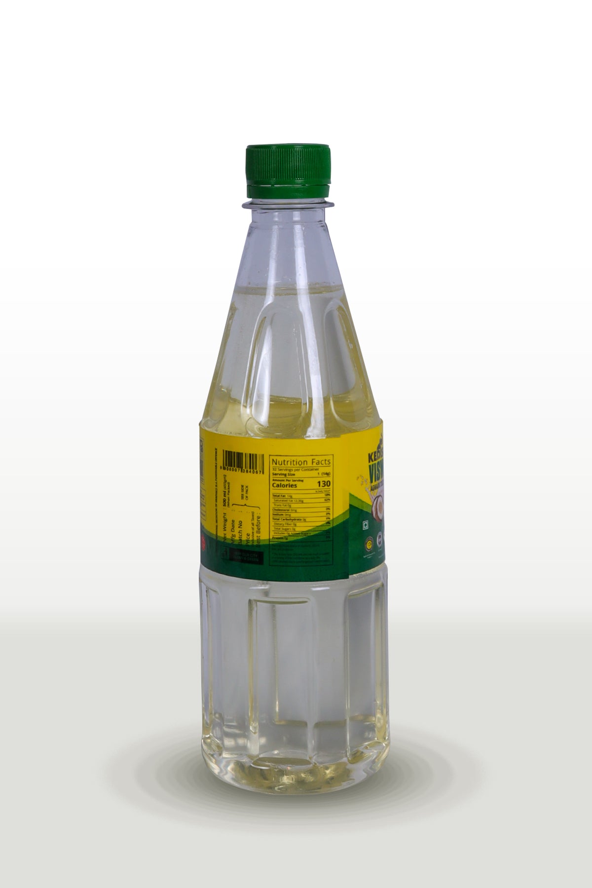 500ML Kedison Viswas Coconut Oil - Virgin, Organic, Cold Pressed, Chem-Free - Kedisons